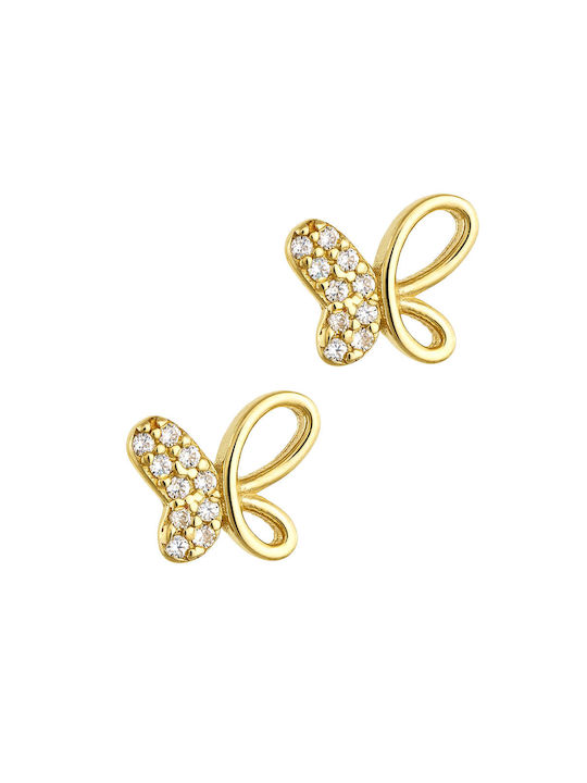 Earrings made of Gold 14K