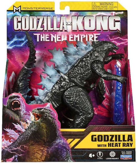 Action Figure Godzilla X Kong Godgilla With Heat Ray for 4+ years old Years 15cm.