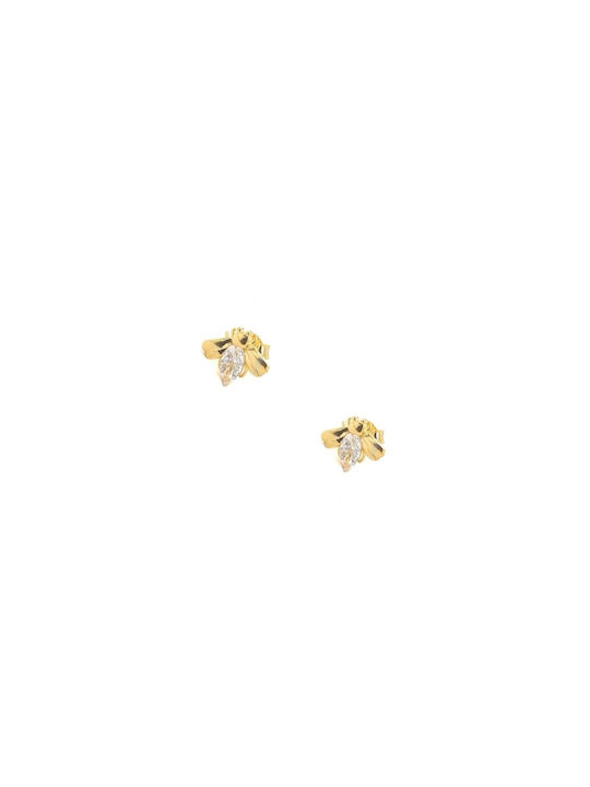 Nakos Jewellery & Watches Earrings made of Silver Gold Plated