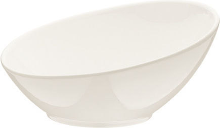 Bonna Gourmet Σαλατιέρα από Πορσελάνη Λευκή 22x22cm 5τμχ
