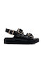 Sandale Flatforme Damă Negre