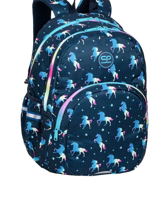 School Backpack Coolpack Rider Blue Unicorn