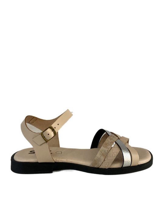SPK Shoes Σανδάλια Μπεζ