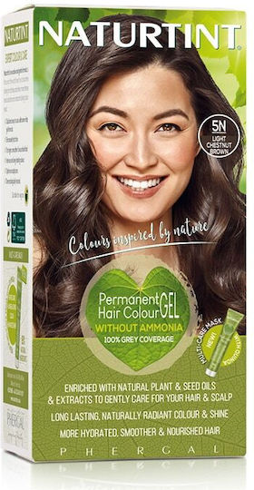 Vopsea de păr fără amoniac 5n (light brown) 170ml