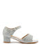 Sandaletten Silber