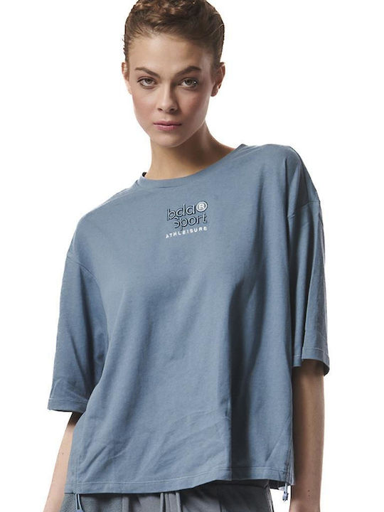 Body Action Damen T-shirt Blau