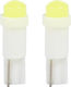 Auto Gs Λάμπες Αυτοκινήτου T5 LED Λευκό 12V 2τμχ