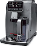 Gaggia Cadorna Prestige RI9604/01 Αυτόματη Μηχανή Espresso 1900W Πίεσης 15bar με Μύλο Άλεσης Γκρι