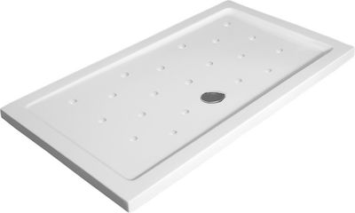 Karag Rectangular Porcelain Shower Flat 70x100x6.5cm