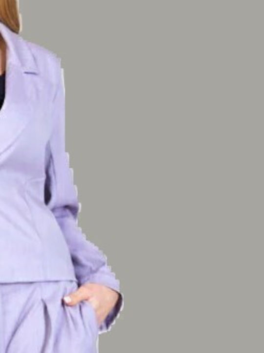 Sharks Bay Clothing Γυναικείο Σακάκι Λιλά