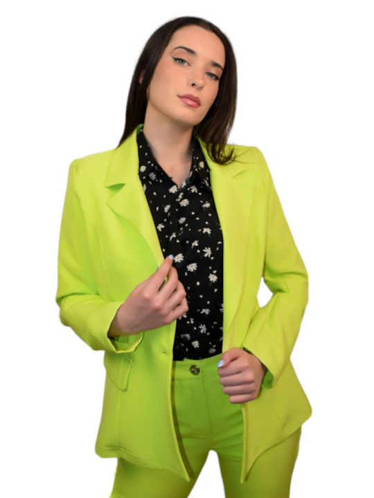 Morena Spain Damen Gekreuzt Blazer Lahani