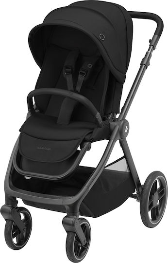 Maxi-Cosi Essential Ρυθμιζόμενο Καρότσι Μωρού Kατάλληλο για Nεογέννητο Essential Black