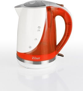 Zilan Βραστήρας 1.7lt 2200W Κόκκινος