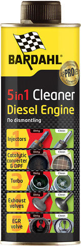 Bardahl Diesel 5 In 1 Cleaner 500ml