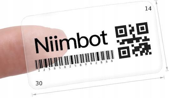 Niimbot Stickers B18 14*30mm 205x Transparent