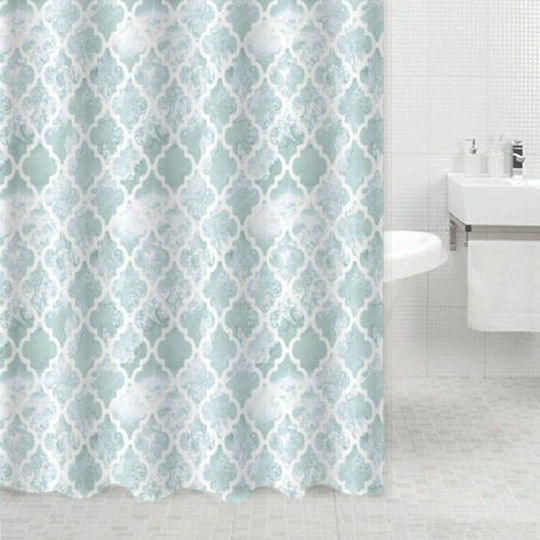 Ankor Shower Curtain 180x180cm Petrol