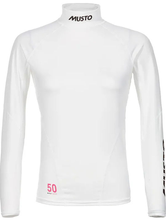 Musto Championship Ls UPF 50 Αντηλιακή Μπλούζα Λευκή Musto Championship Ls UPF 50 Αντηλιακή Μπλούζα Λευκή