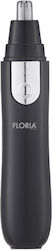 Floria Zln3928 Nasentrimmer Schwarz 6500 Rpm Reinigbare Klinge
