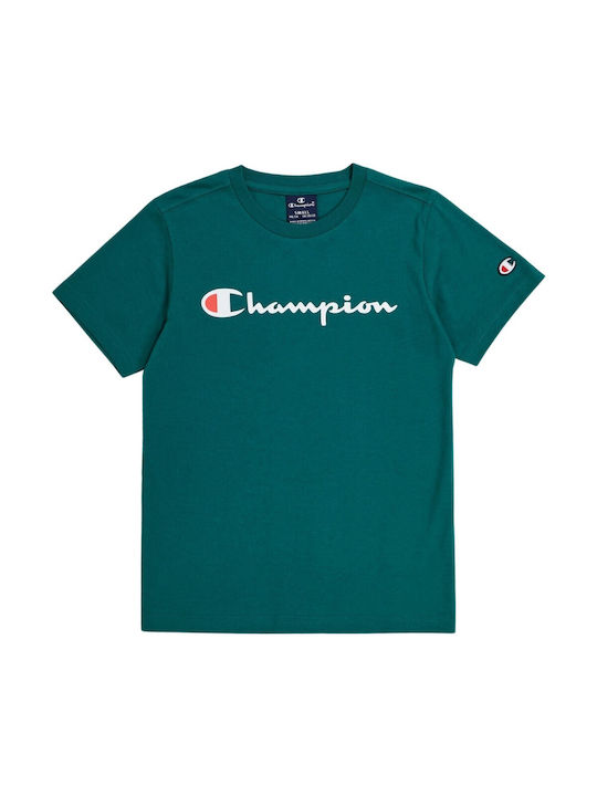 Champion Kinder-T-Shirt Schwarz