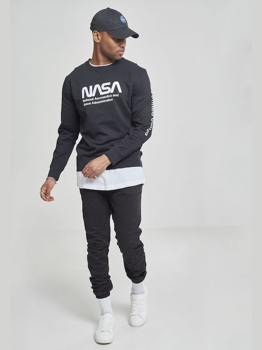 Mister Tee NASA US Sweatshirt Black