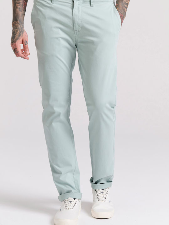 Funky Buddha Παντελόνι Chino Ελαστικό σε Κανονι...