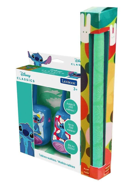 Παιχνιδολαμπάδα Lexibook Walkie Talkies Disney Stitch Tw12d Tw12d