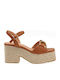 Sandalen Tabac Braun
