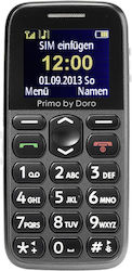 Doro Primo 215 Single SIM Κινητό με Κουμπιά Γκρι