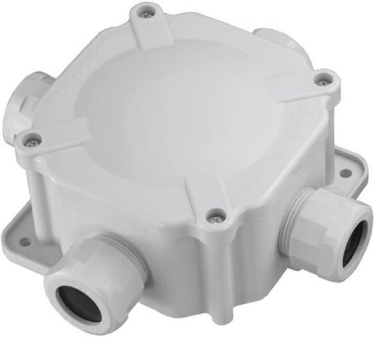 PAWBOL Surface Mounted Electrical Box Watertight IP67 in Gray Color
