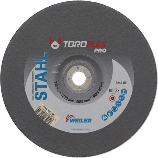 Toroflex Grinding Disc Metal 230mm