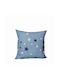 Decocraft Decocraft Zierkissen Sofa-Blau 45x45cm (Verschiedene Farben)