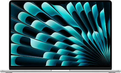 Apple MacBook Air 15" (2024) 15.3" Retina Display (M3-8-core/8GB/256GB SSD) Silver (International English Keyboard)