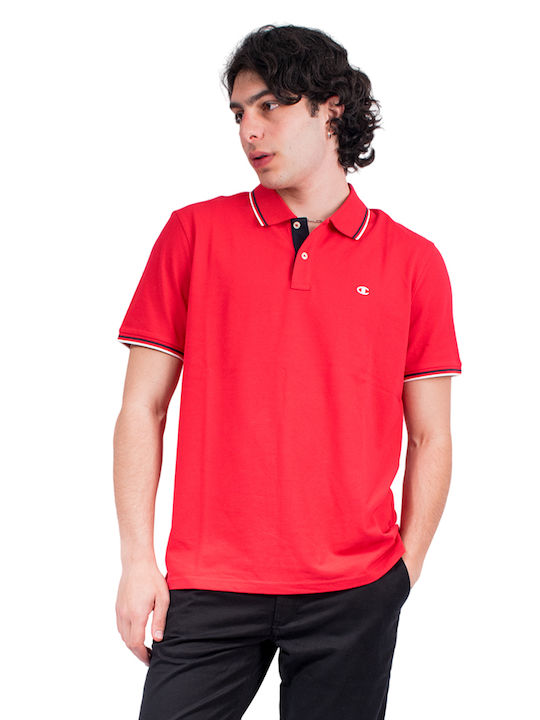 Champion Bluza Bărbătească Polo Roșie