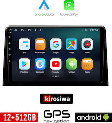 Kirosiwa Ηχοσύστημα Toyota Proace Honda City 2018 με Bluetooth, USB, GPS