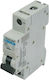 Tracon Electric Αυτόματη Ασφάλεια 50A Μονοπολική AC/DC DC-1C-50