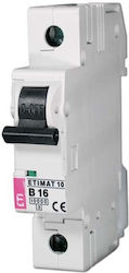 ETI Automatischer Schutzschalter 6A Einpolig AC 002121712