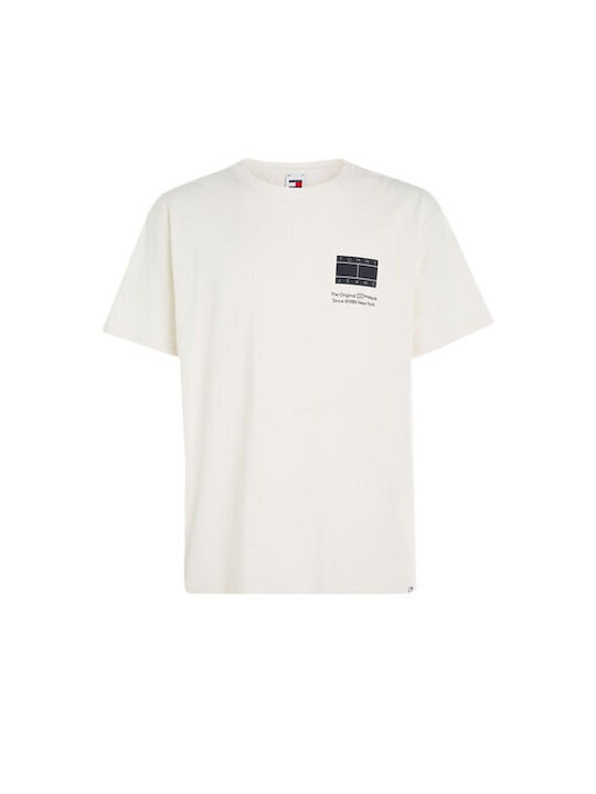 Tommy Hilfiger Men's T-shirt Ancient White