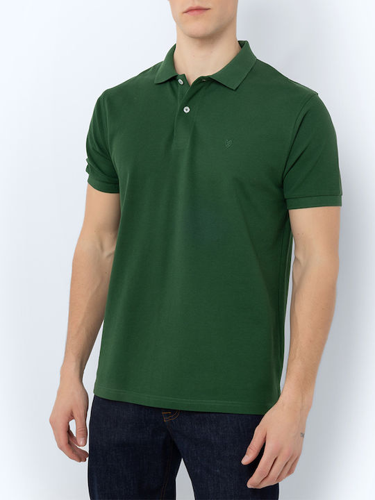 The Bostonians Men's Short Sleeve Blouse Polo Green