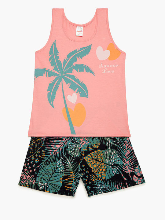 Minerva Kids' Pajamas Summer 62229b SUMMER TIME