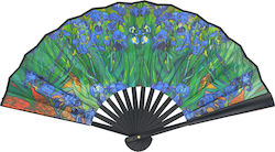 Polychrome Plastic Carnival Fan