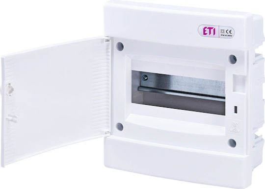 ETI Walled 8-Elements Fuse Box with 1 Row