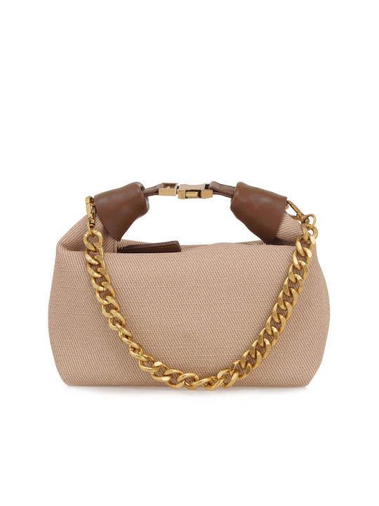 Exe Damen Tasche Hand Beige