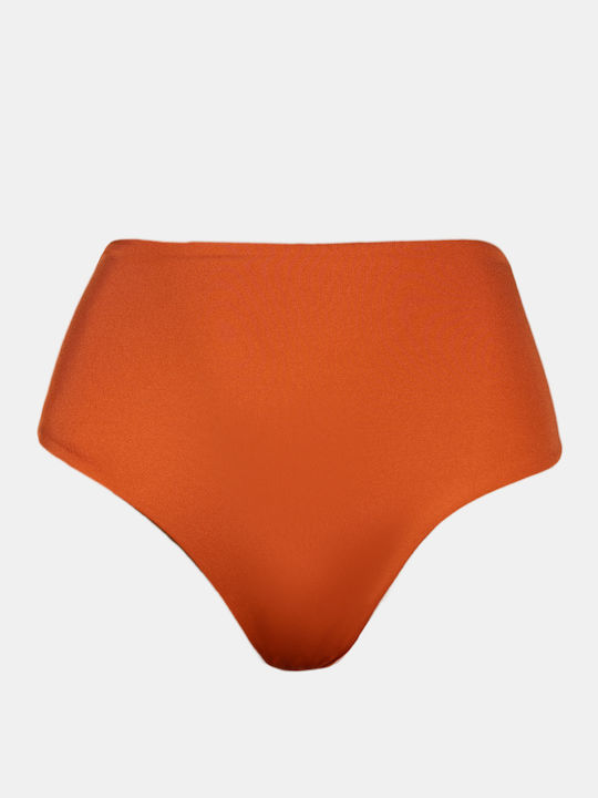 Rock Club Bikini Brazil Ψηλόμεσο Terracotta