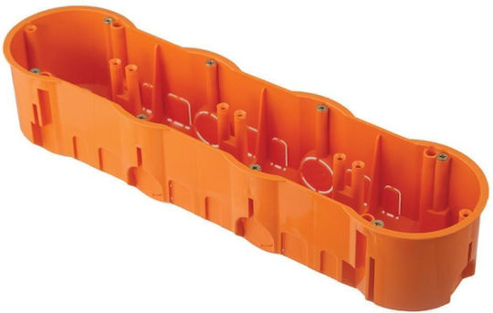 PAWBOL Flush Electrical Box IP30 in Orange Color