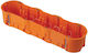 PAWBOL Surface Mounted Electrical Box for Drywall IP30 in Orange Color