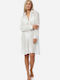 Minerva Women's Maxi Dress Beachwear WHITE