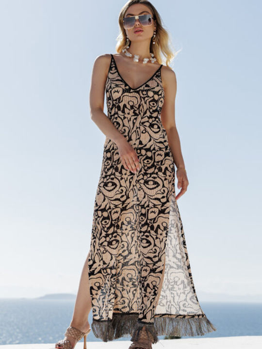 Raffaella Collection Maxi Dress Beige