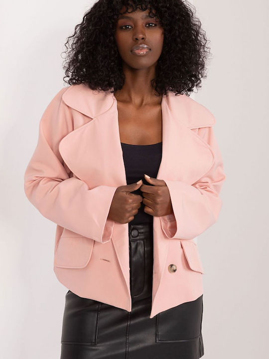 Lakerta Frauen Rosa Jacke