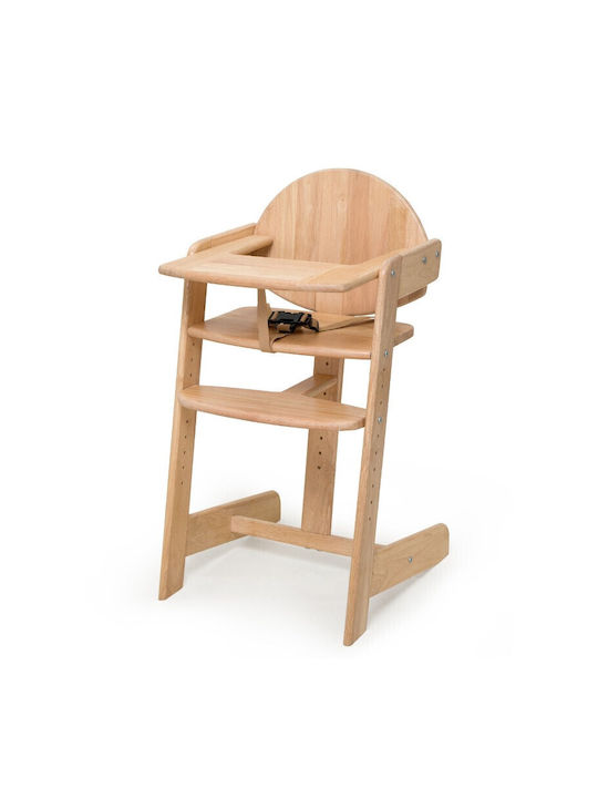 Reer Filou Highchair & Wooden Seat Brown