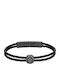 Police Crest Bracelet Stainless Steel Leather Bracelet